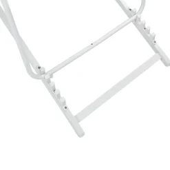 LOCRI II - Strandstoel - Grijs/Wit - Polyester