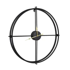 LOFT42 Ben Wandklok - Zwart - Metaal - 60x6