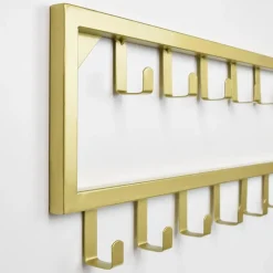 LOFT42 Bono Kapstok – Goud – Metaal – 15 haken - 80x26x4