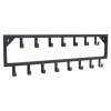 LOFT42 Bono Kapstok - Zwart – Metaal – 15 haken - 80x26x4