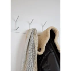 LOFT42 Factory Kapstok 5 Dubbele Haken - Metaal - Wit