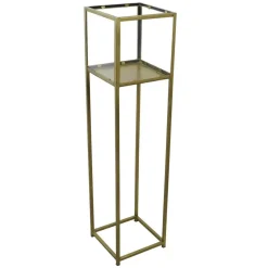 LOFT42 Flint Staand Windlicht Antique Messing - Metaal