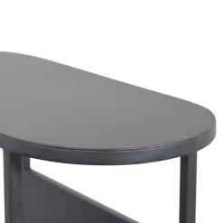 LOFT42 Frits Bijzettafel met Tijdschriften- of Krantenbak - Metaal