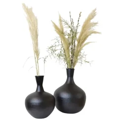 LOFT42 Gusto Small - Vaas - Zwart metaal -35x26