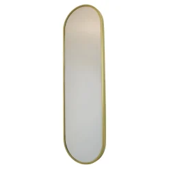 LOFT42 Industry Passpiegel Ovaal - Goud - Metaal - 122x36