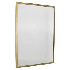 LOFT42 Industry Rectangle Spiegel - Metaal - antiek Messing - 60x40x4