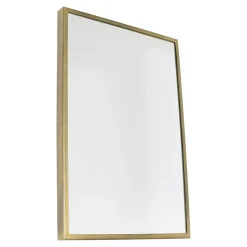 LOFT42 Industry Rectangle Spiegel - Metaal - antiek Messing - 60x40x4