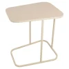 LOFT42 Inris Bijzettafel - Metaal - Beige -51x35x55