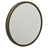 LOFT42 Mirror Spiegel Rond L Antiek Messing - Metaal - Ø45