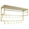 LOFT42 Petri Kapstok - 15 haken - Metaal - Goud - 100x57x30