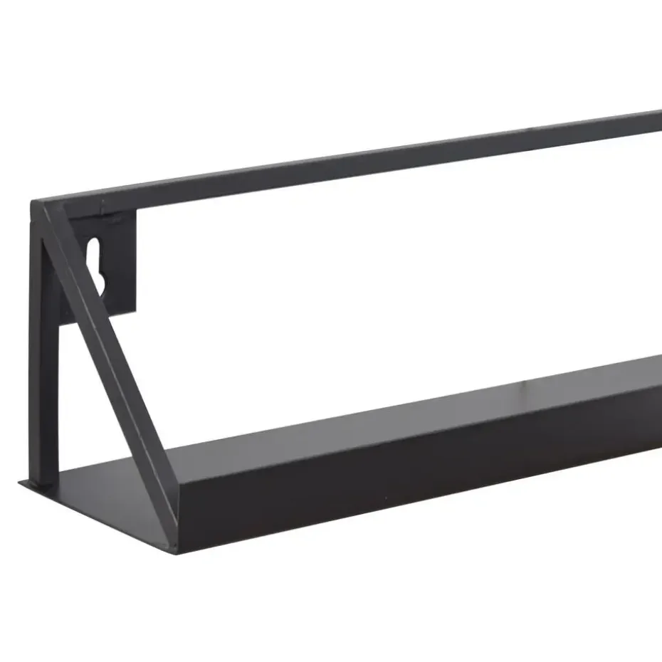 LOFT42 Pictured Fotoplank - Metaal - Mat Zwart - 8x110x8