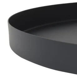 LOFT42 Serva Metalen Dienblad – Zwart – Ø40 cm
