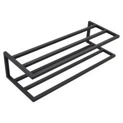 LOFT42 Stora Wandschoenenrek Dubbel - Metaal - Zwart