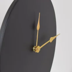 LOFT42 Tafelklok Ben - Zwart - Metaal - 38x25x12