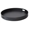 LOFT42 Tray Metalen Dienblad – Zwart – Ø60 cm