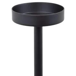 LOFT42 Vloerkandelaar Set Eve Rond - Zwart metaal