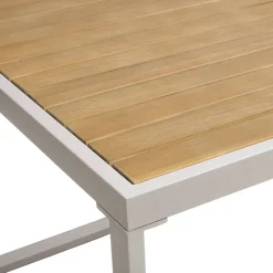 Lounge dining hoekset Sevilla - zand/metaal