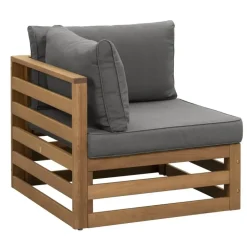 Loungebank element Clermont - hoek - 63x78x78 cm