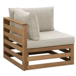 Loungebank element Clermont - hoek - 63x78x78 cm