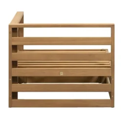 Loungebank element Clermont - hoek - 63x78x78 cm