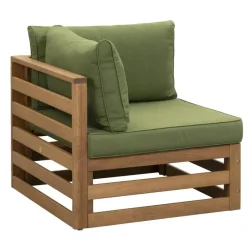 Loungebank element Clermont - hoek - 63x78x78 cm