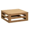 Loungebank element Clermont - tafel/hocker - 30x72x72 cm