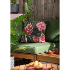 Loungekussen Brest rug/zij - donkergroen - 73x43 cm