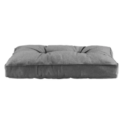 Loungekussen Florence rug - grijs - 60x43 cm