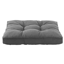 Loungekussen Florence zit - grijs - 73x73 cm