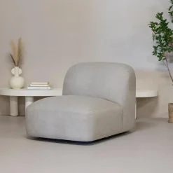 Loveseat Stof Taupe - Zitbreedte 76cm - 76x106x75cm - Mary