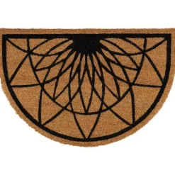 Luance Cozy Step Deurmat - anti slip - half maan - 60 x 40 cm