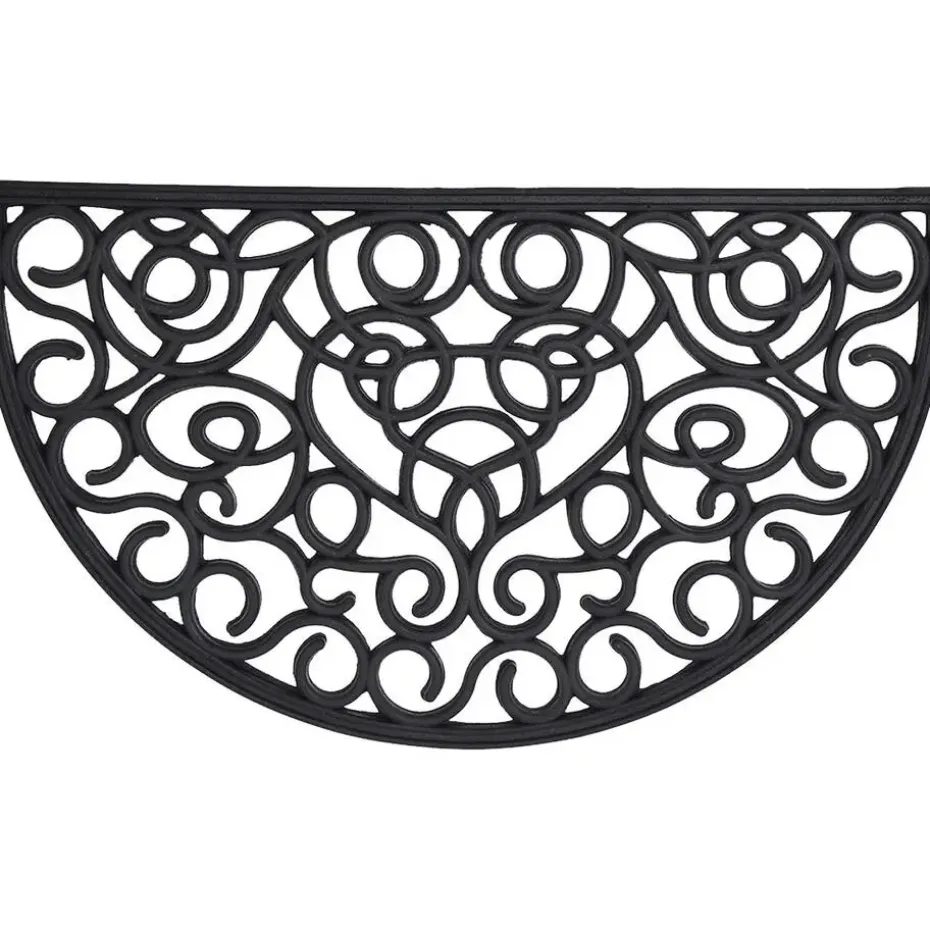 Luance Cozy Step Deurmat - anti slip - half maan - 75 x 45 cm