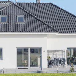 Luance Cozy Step Deurmat - anti slip - half maan - 75 x 45 cm