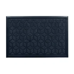 Luance Deurmat - Long Island - zwart - kunststof - 40 x 60 cm