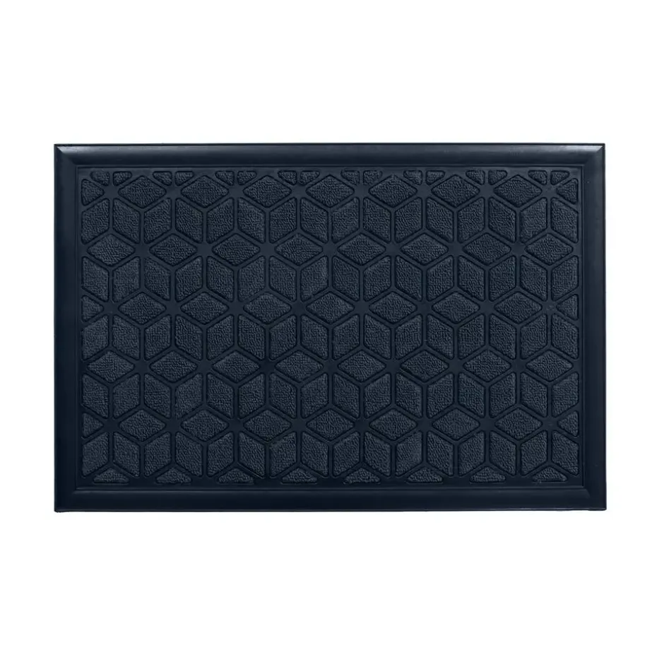 Luance Deurmat - Long Island - zwart - kunststof - 40 x 60 cm