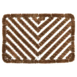 Luance Deurmat - staal / kokosvezel - rechthoekig - 40 x 60 cm