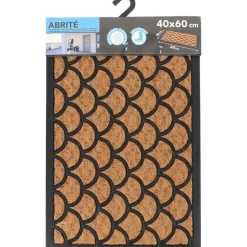 Luance Warm Welcome Deurmat - anti slip - rechthoek - 60 x 40 cm