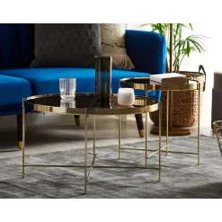 LUCEA - Salontafel - Goud - IJzer