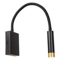 Lucide ALEC Wandspot - Zwart