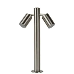 Lucide ARNE-LED Sokkellamp - Mat chroom