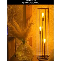 Lucide ARTHUR Vloerlamp - Zwart