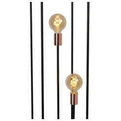 Lucide ARTHUR Vloerlamp - Zwart