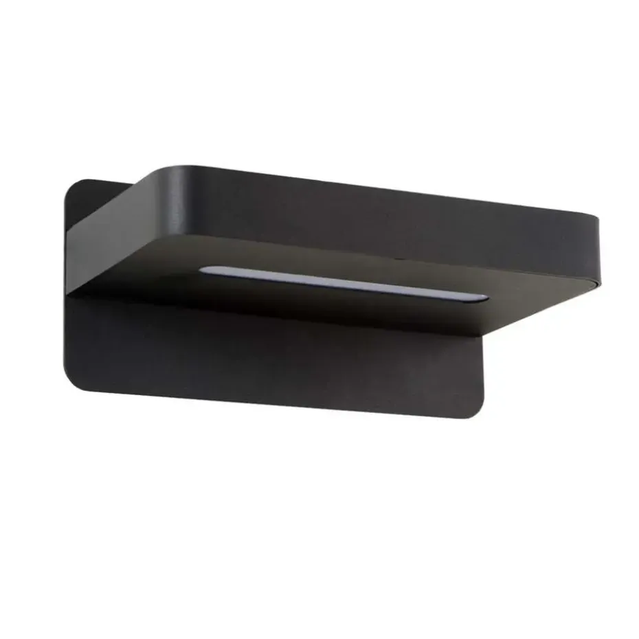 Lucide bedlamp Atkin - zwart - 14x25x11,5 cm