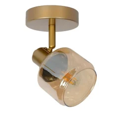 Lucide BJORN Plafondspot - Mat Goud / Messing