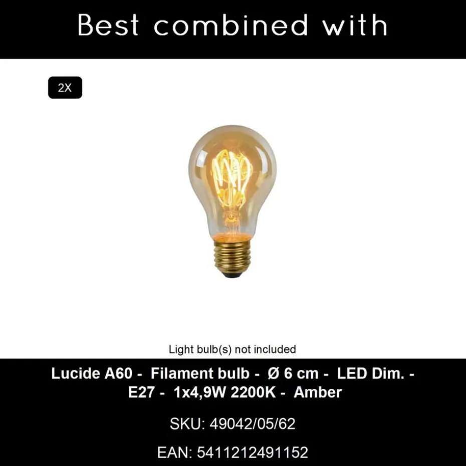 Lucide CLAIRE Wandlamp - Wit