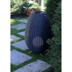 Lucide COLIN IP44 Vloerlamp - Zwart