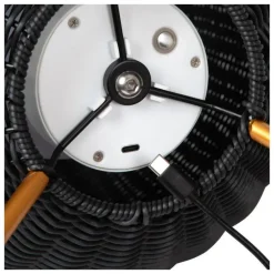 Lucide COLIN IP44 Vloerlamp - Zwart