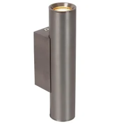 Lucide DUPLA Wandspot - Grijs ijzer