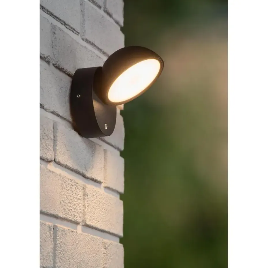 Lucide FINN Wandlamp - Zwart