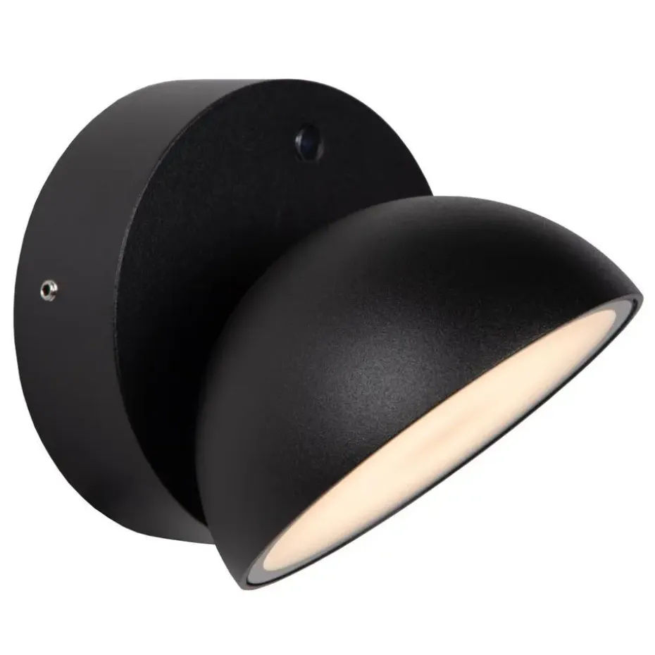 Lucide FINN Wandlamp - Zwart